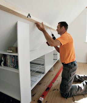 Byg selv skab skråvæg Byg selv skab skråvæg